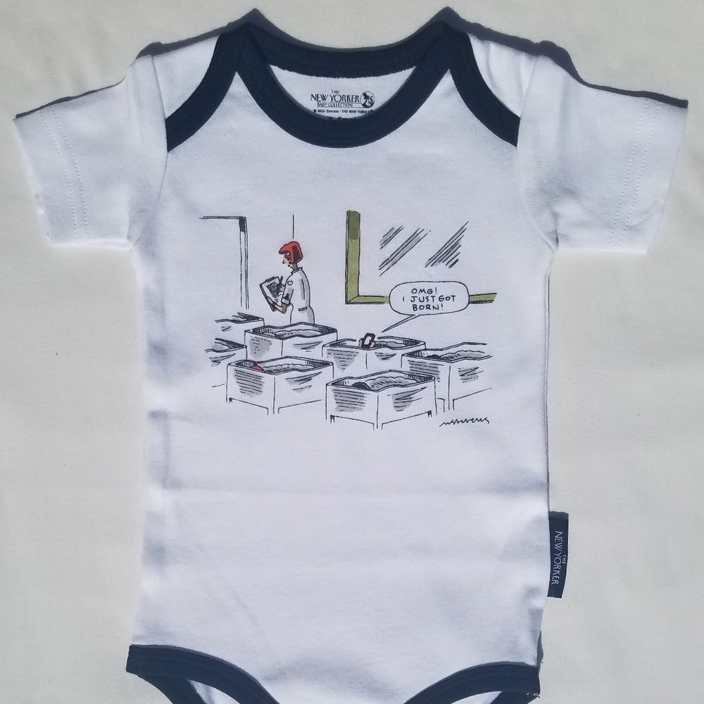 OMG Just Born Onsie